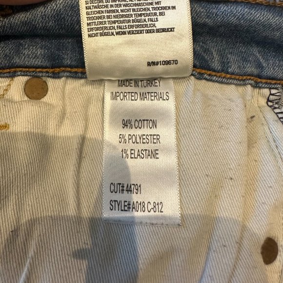 Agolde Sophie Crop High-waisted Ripped-Ankle Jean - Picture 11 of 16